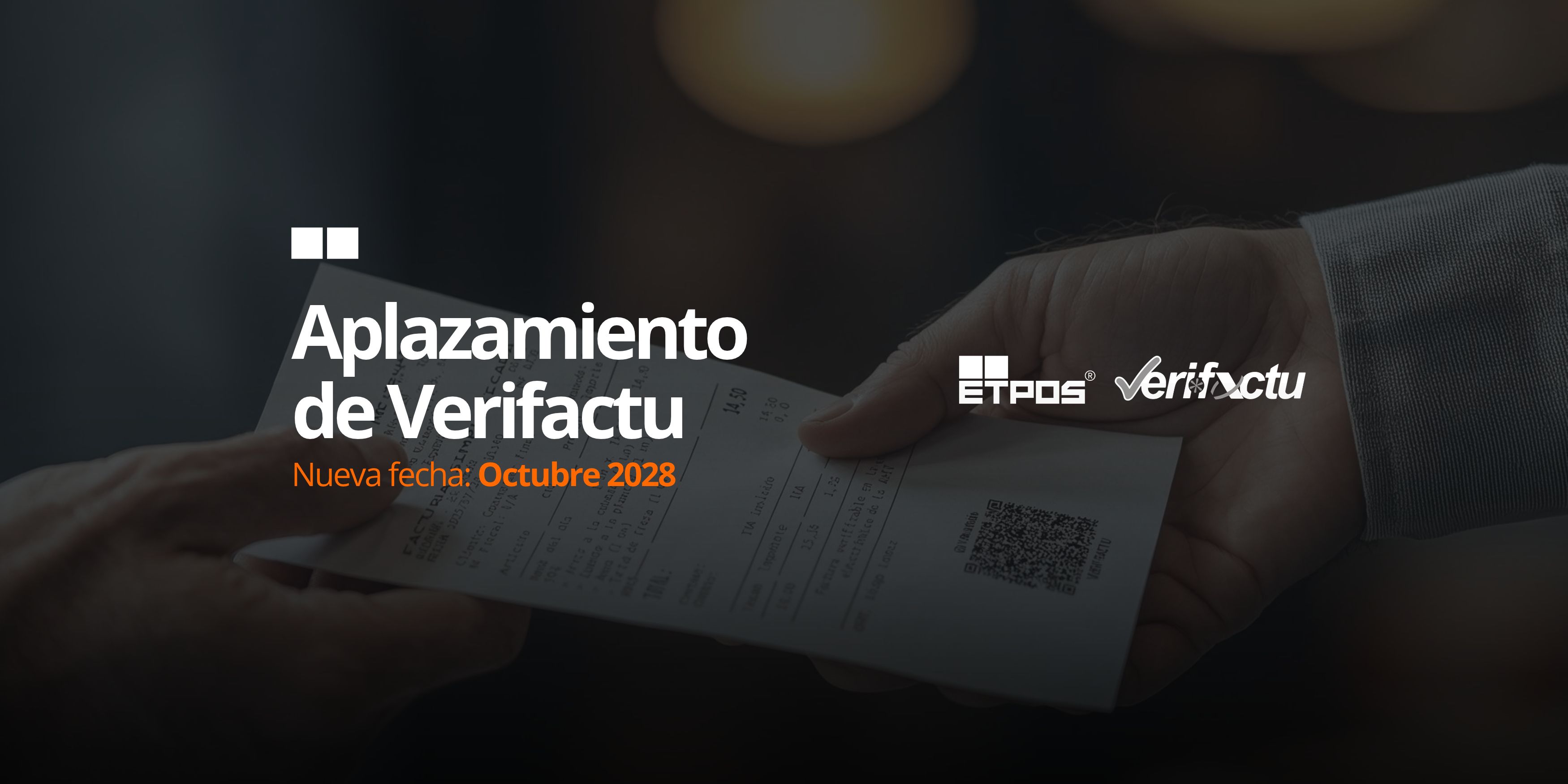 VeriFactu se aplaza hasta octubre de 2028: qué cambia para empresas y autónomos